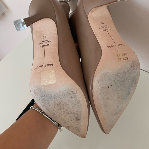 BLACK SUEDE STUDIO JENNIFER BOOTS - Picture 5 of 12